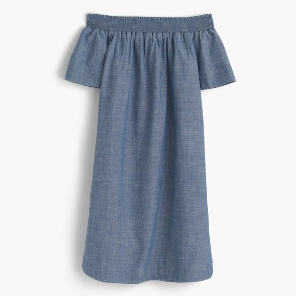 J.Crew Chambray Dress - Picture 2 of 4